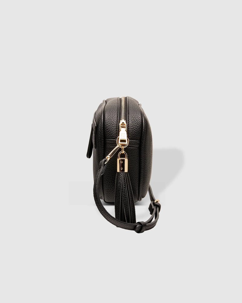 The Louenhide Jacinta Black White Crossbody Bag