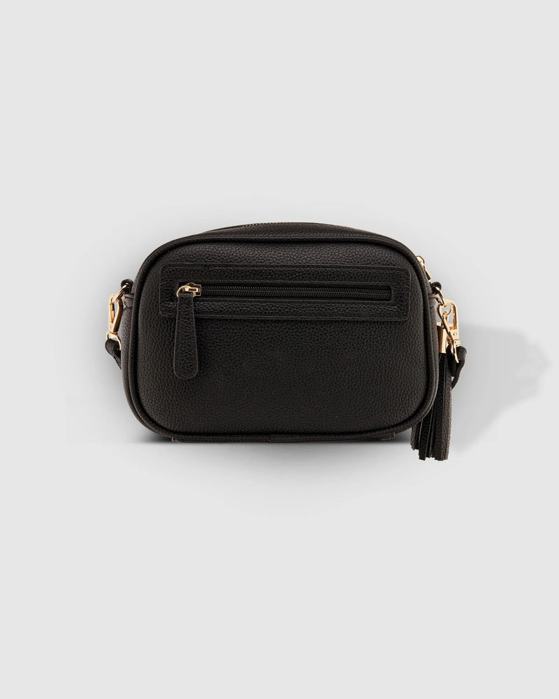 The Louenhide Jacinta Black White Crossbody Bag