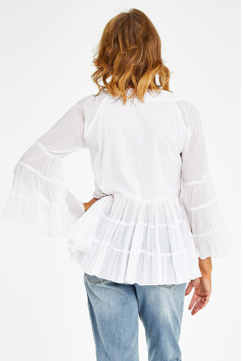Holiday Trading Co - Jamaica Top - White