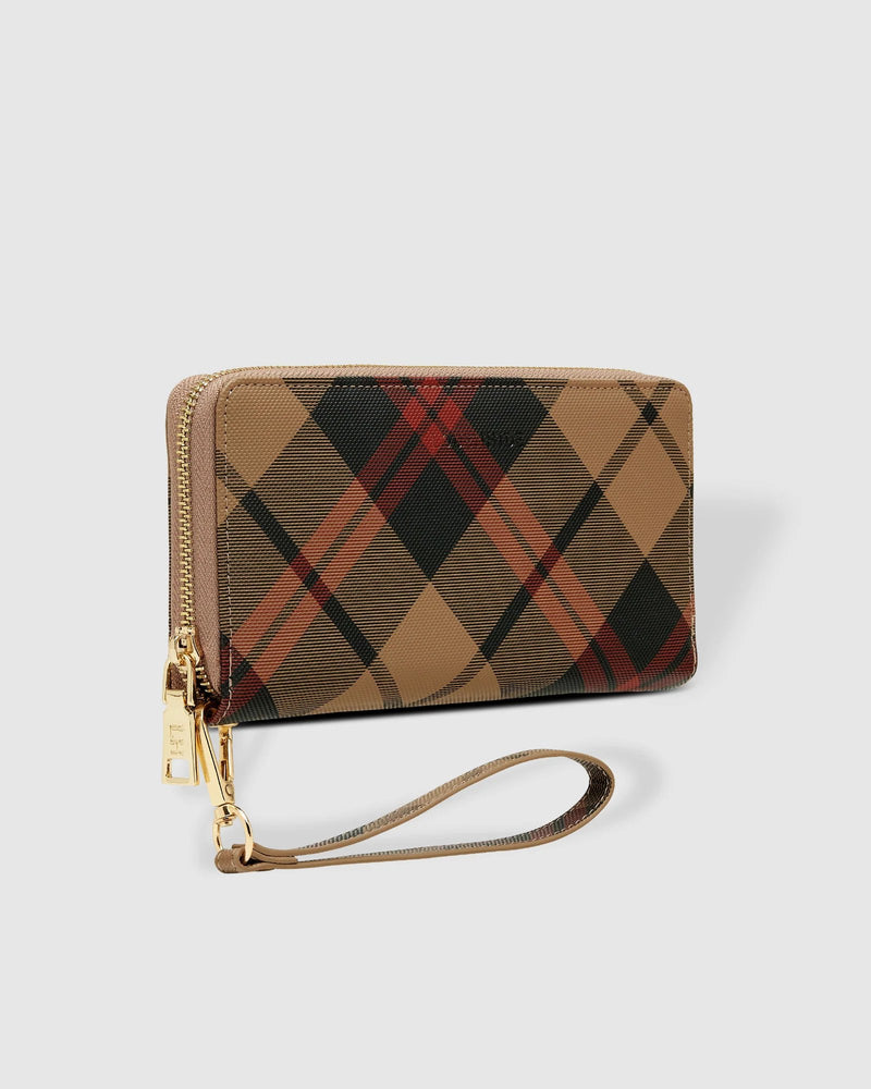 The Louenhide-Jessica Plaid Chocolate-wallet