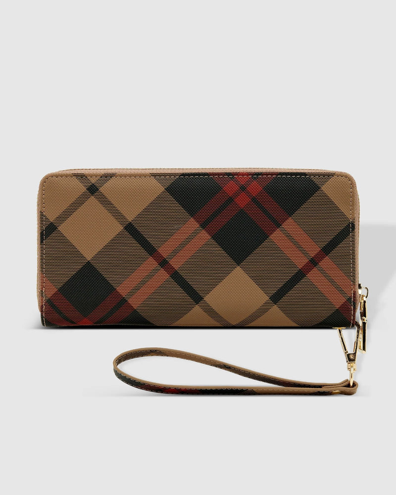 The Louenhide-Jessica Plaid Chocolate-wallet