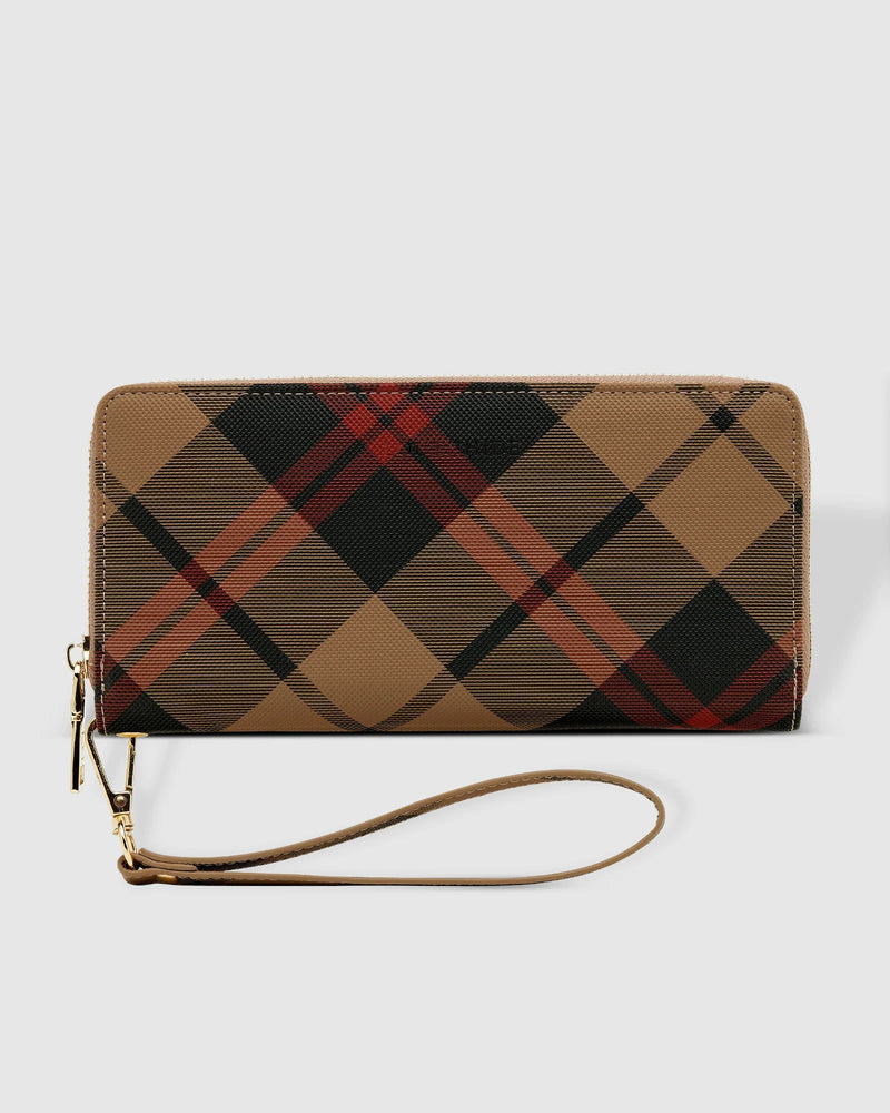 The Louenhide-Jessica Plaid Chocolate-wallet