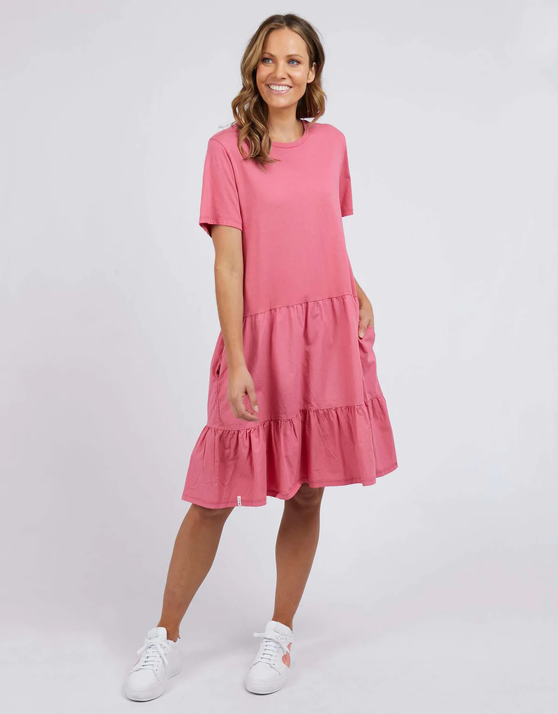 Elm - Joanna Tee Dress - Watermelon