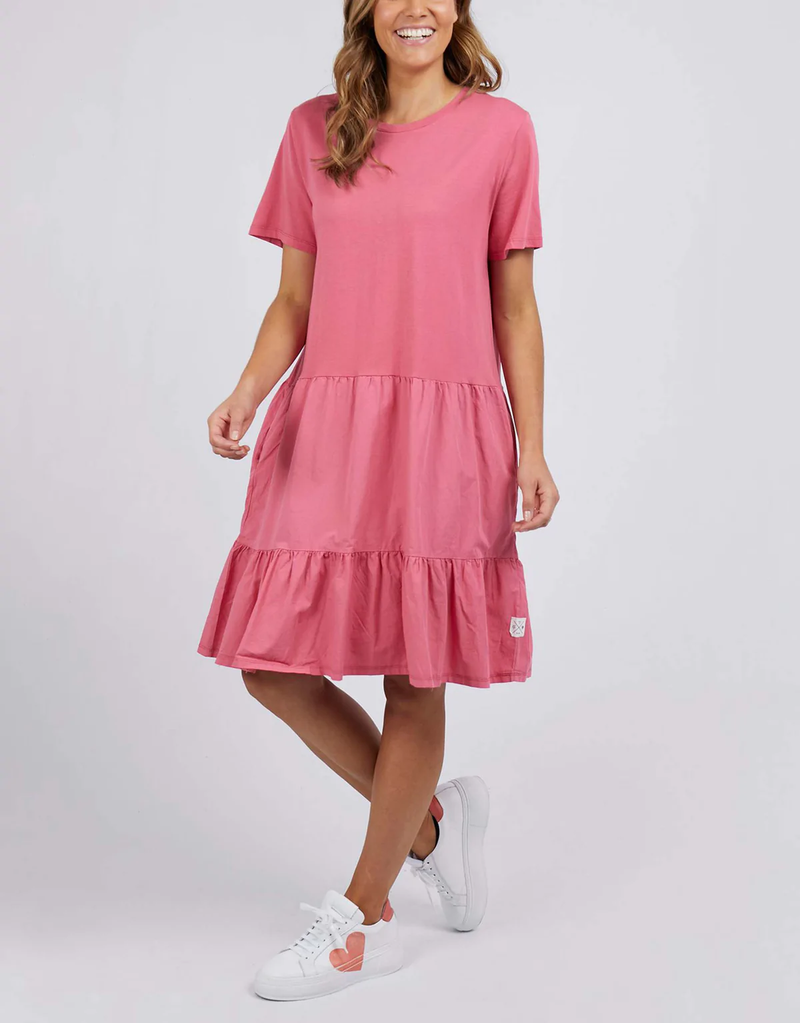 Elm - Joanna Tee Dress - Watermelon