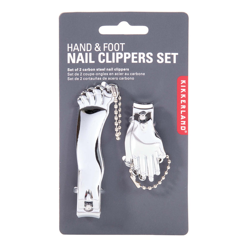 Kikkerland - Hand & Foot Nail Clipper Set