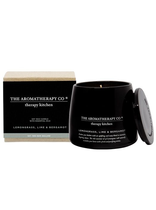 Aromatherapy Co - Therapy Kitchen Candle 260g - L/Grass, Lime & Bergamot