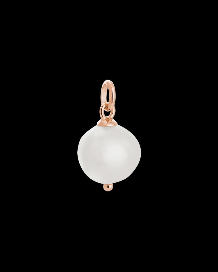 Kirstin Ash - Freshwater Pearl Large - 18k Rose Gold Ver