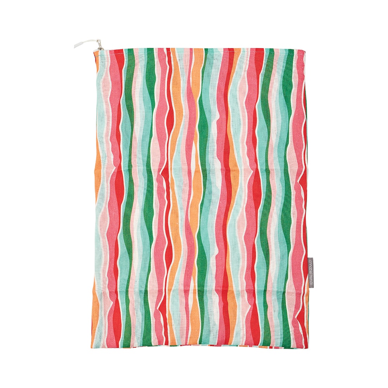 Annabel Trends - Linen Laundry Bag - Sherbet Ribbons