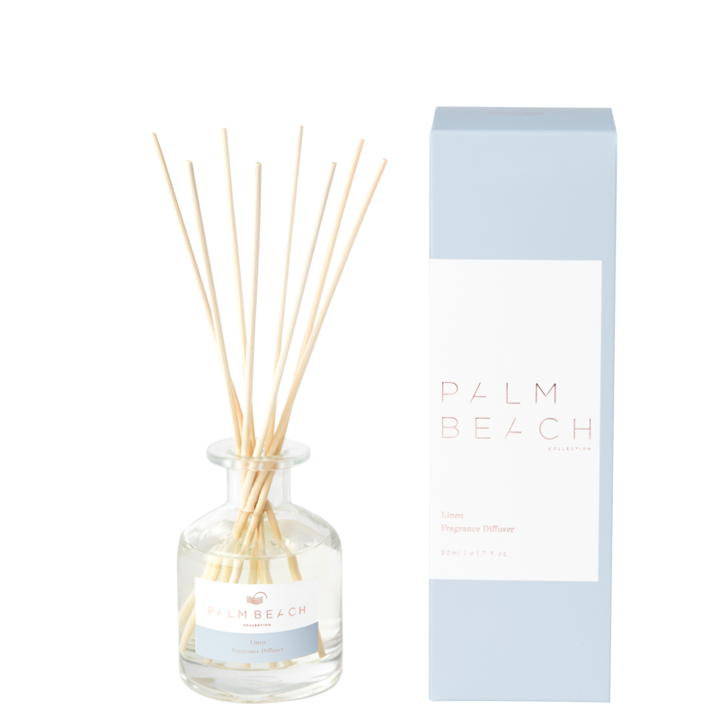 Palm Beach - Mini Diffuser - Linen 50ml