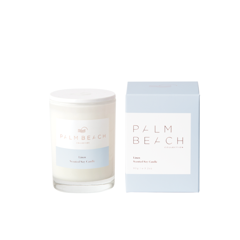 Palm Beach - Mini Candle  - Linen 90g