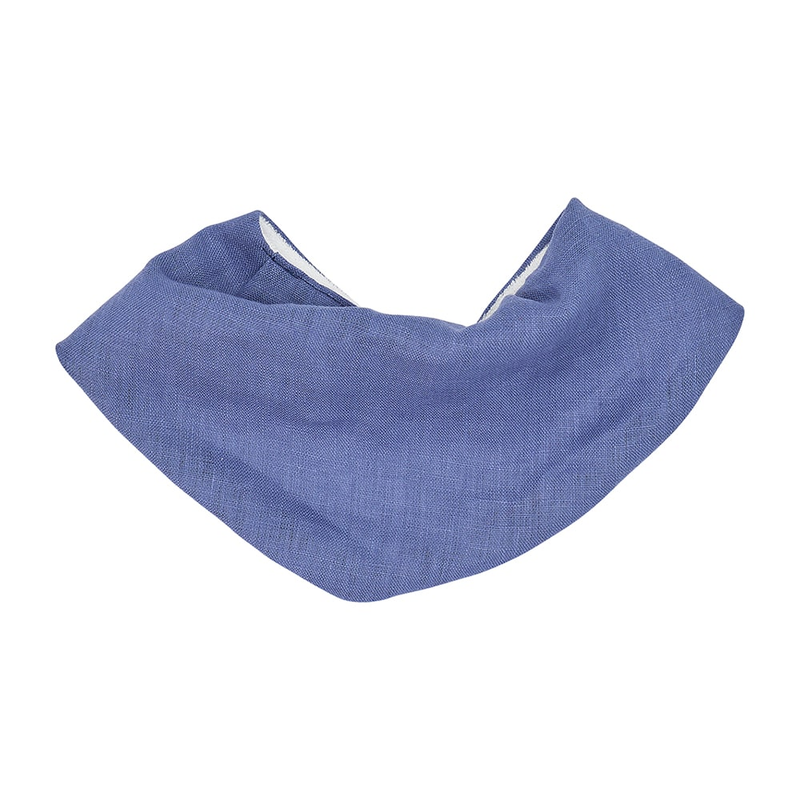 Annabel Trends - Linen Bandana/Bib - Pacific Blue