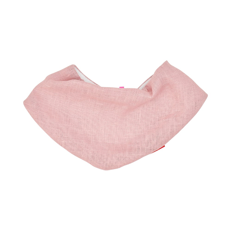 Annabel Trends - Linen Bandana/Bib - Rose Pink