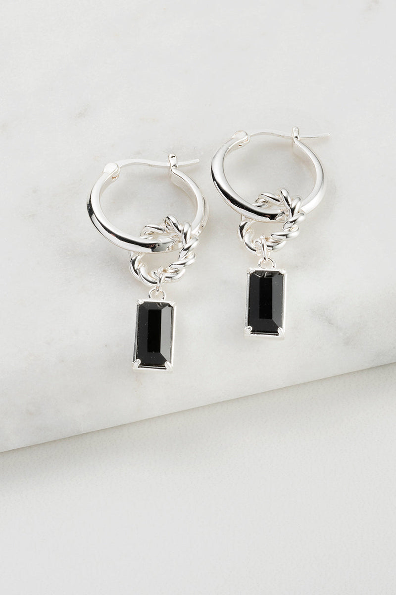 Zafino Earrings - Liza Jet