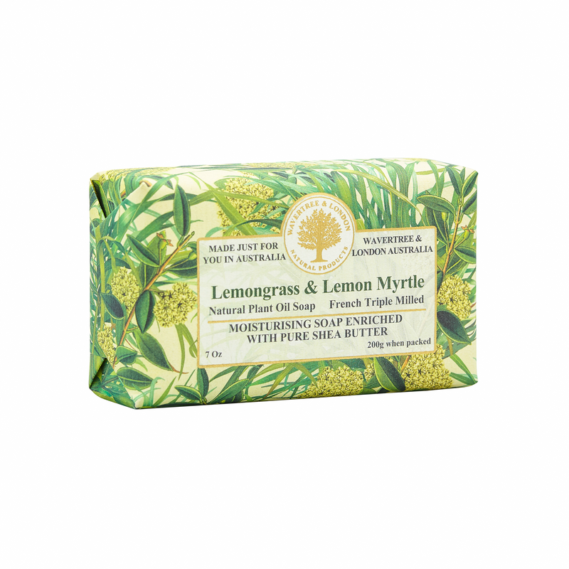 Wavertree & London - Lemongrass & Lemon Myrtle Soap Bar