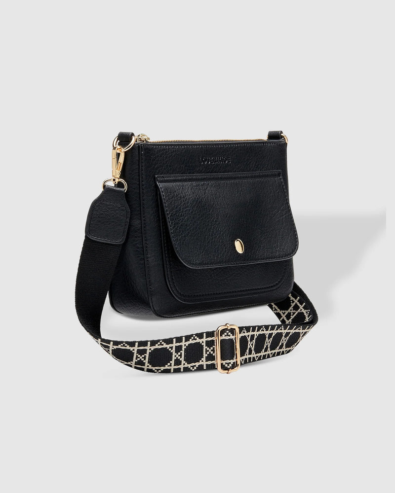 The Louenhide-Lizzie Black Crossbody Bag