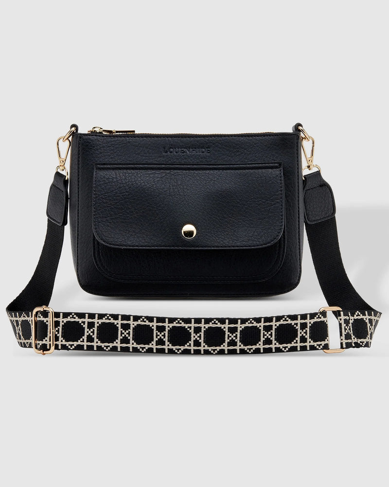 The Louenhide-Lizzie Black Crossbody Bag