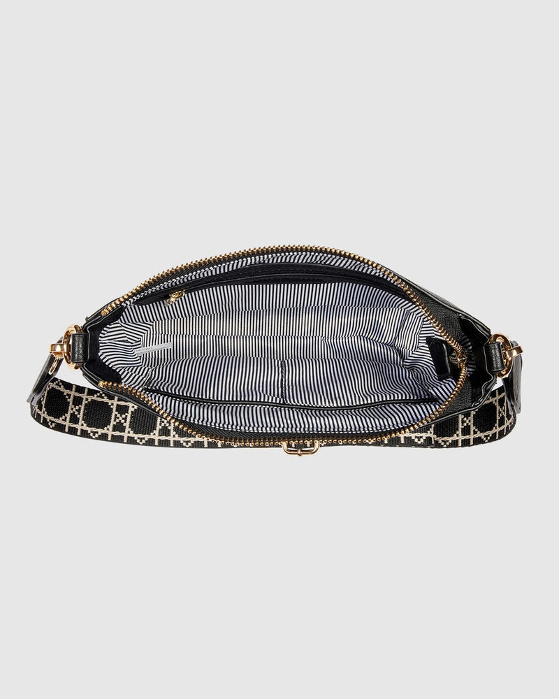 The Louenhide-Lizzie Black Crossbody Bag