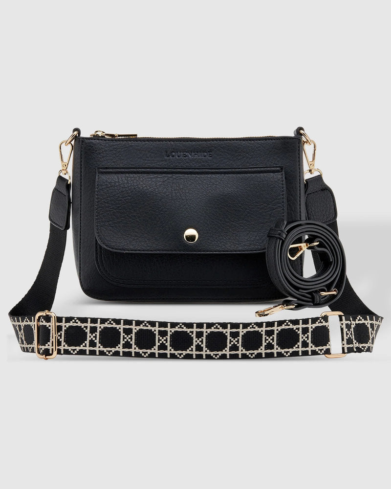 The Louenhide-Lizzie Black Crossbody Bag