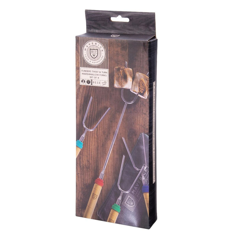 Maverick - Flinders Twist & Turn Marshmallow Forks