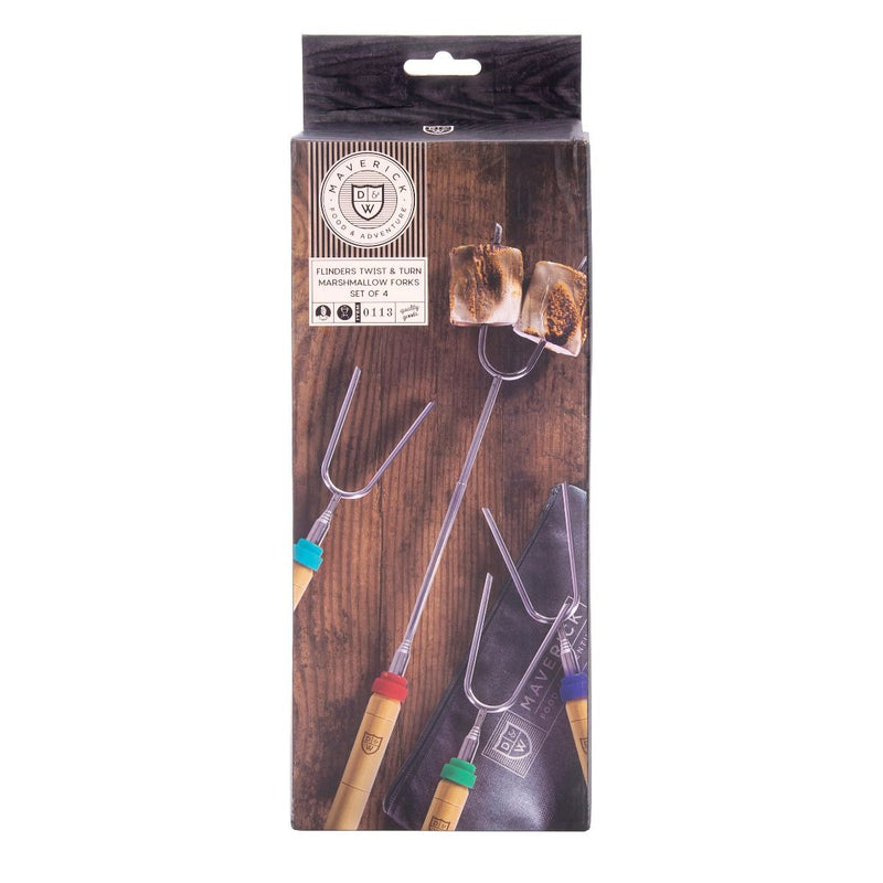 Maverick - Flinders Twist & Turn Marshmallow Forks