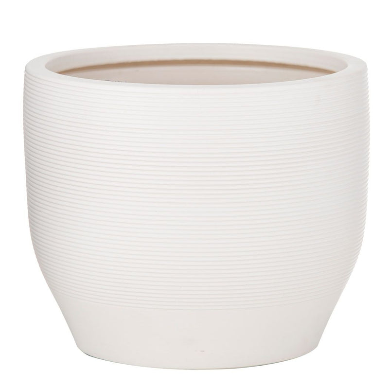 Rogue - Meilani Pot - White 28x28x23cm