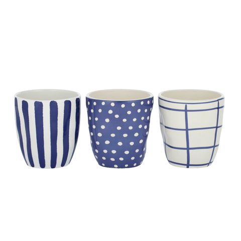 Method Ceramic Pot - Blue 12x12cm
