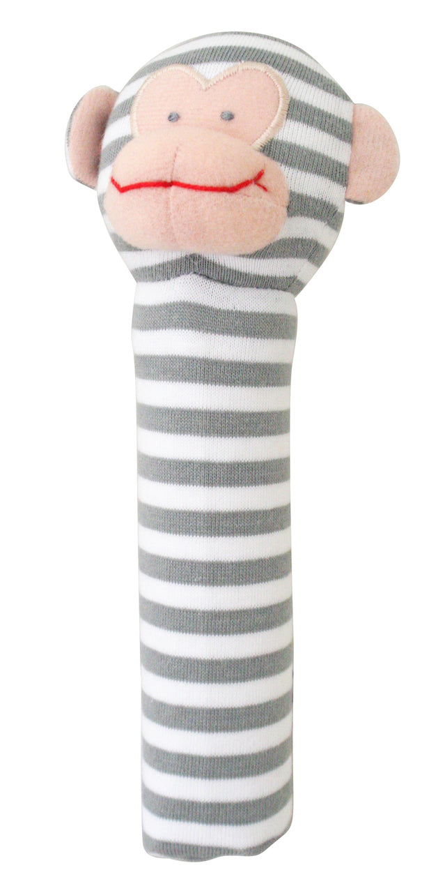 Alimrose - Monkey Squeaker - Grey Stripe