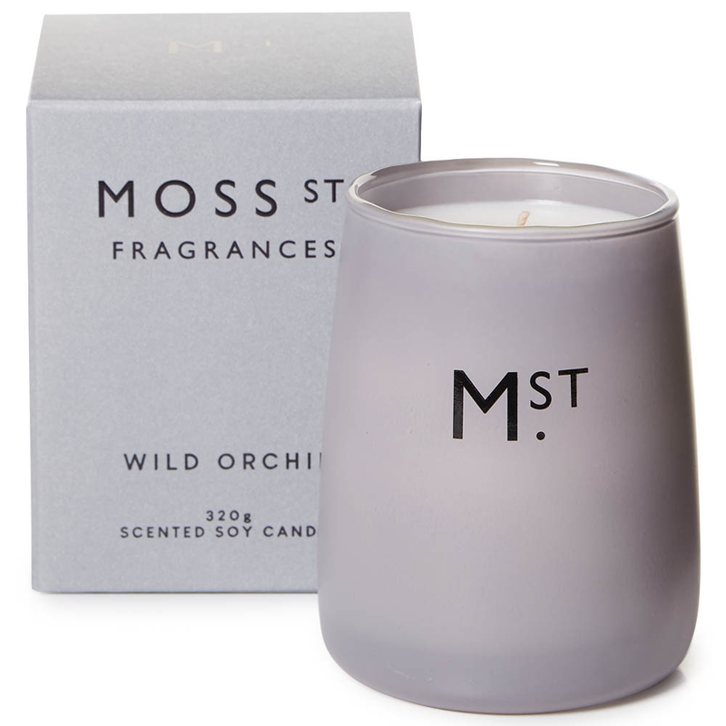 Moss St. - Soy Candle 320g - Wild Orchid