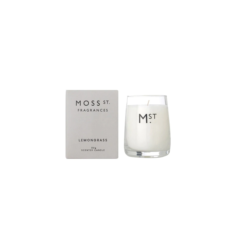 Moss St. - Soy Candle 80g -Lemongrass