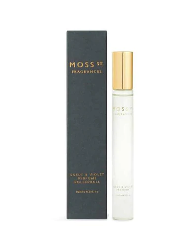 Moss St. - Rollerball Perfume 10ml - Suede & Violet