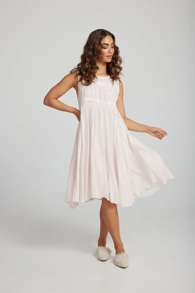 Holiday Trading Co - Martinique Dress - Pink Sorbet