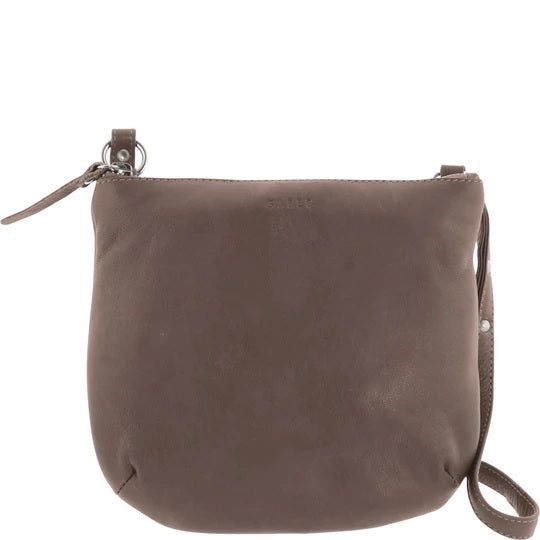 Gabee - Meadow Leather Crossbody Bag - Taupe