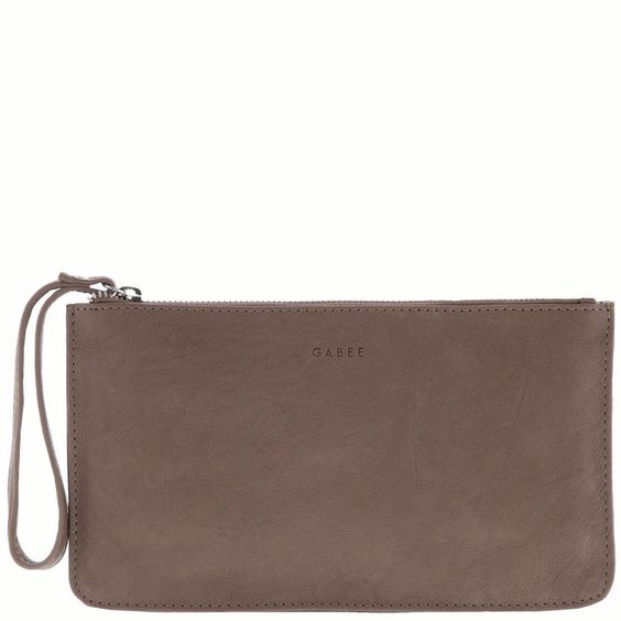 Gabee - Mercer Soft Leather Purse - Taupe