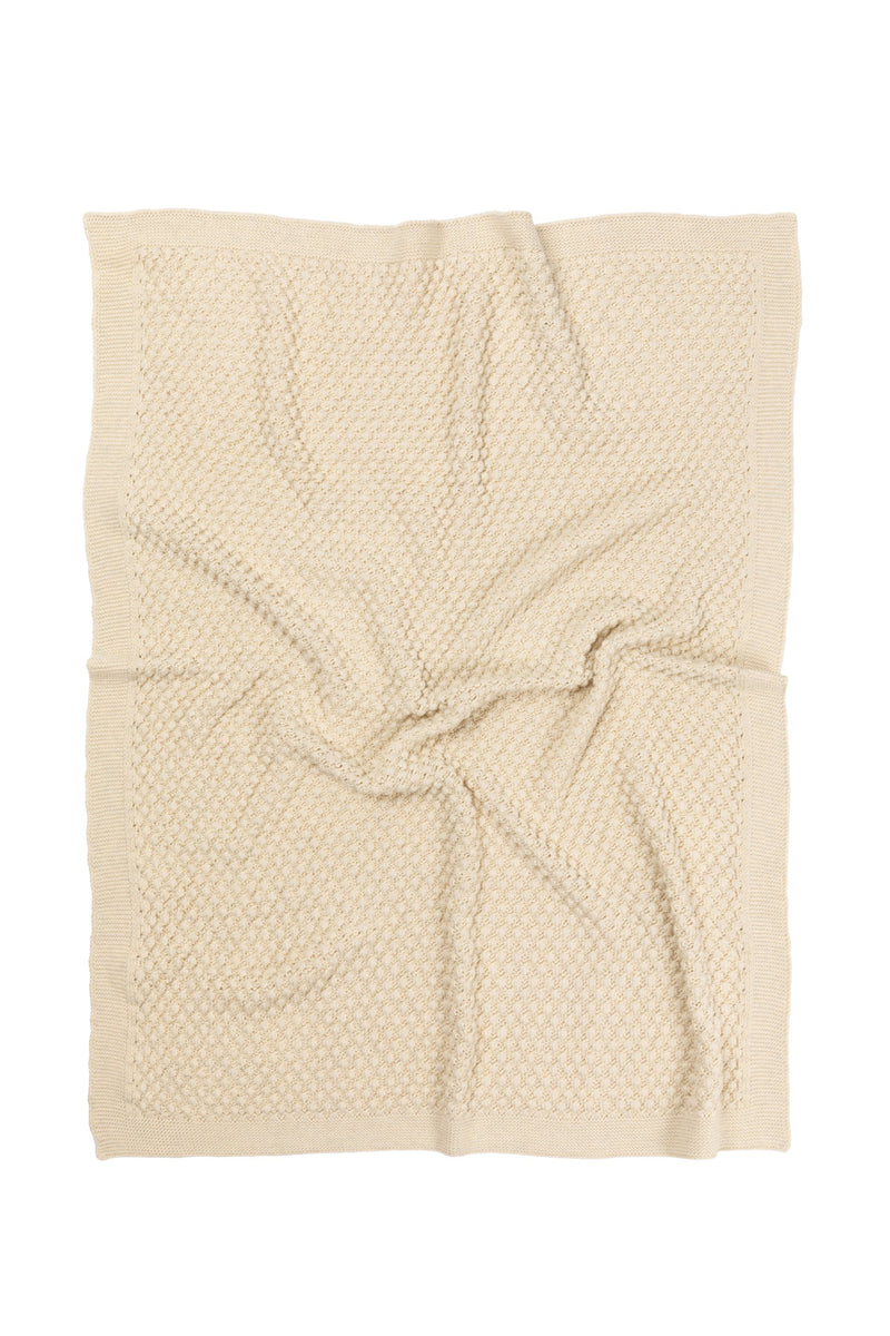 Indus - Mini Popcorn Blanket -Natural