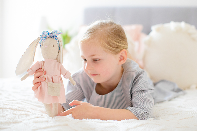Alimrose - Mini Sofia Bunny - Pink