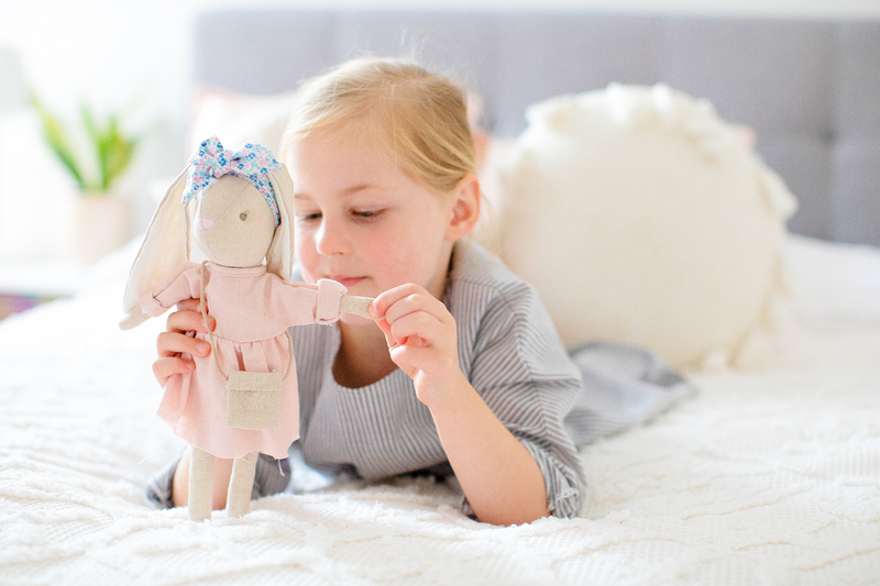 Alimrose - Mini Sofia Bunny - Pink