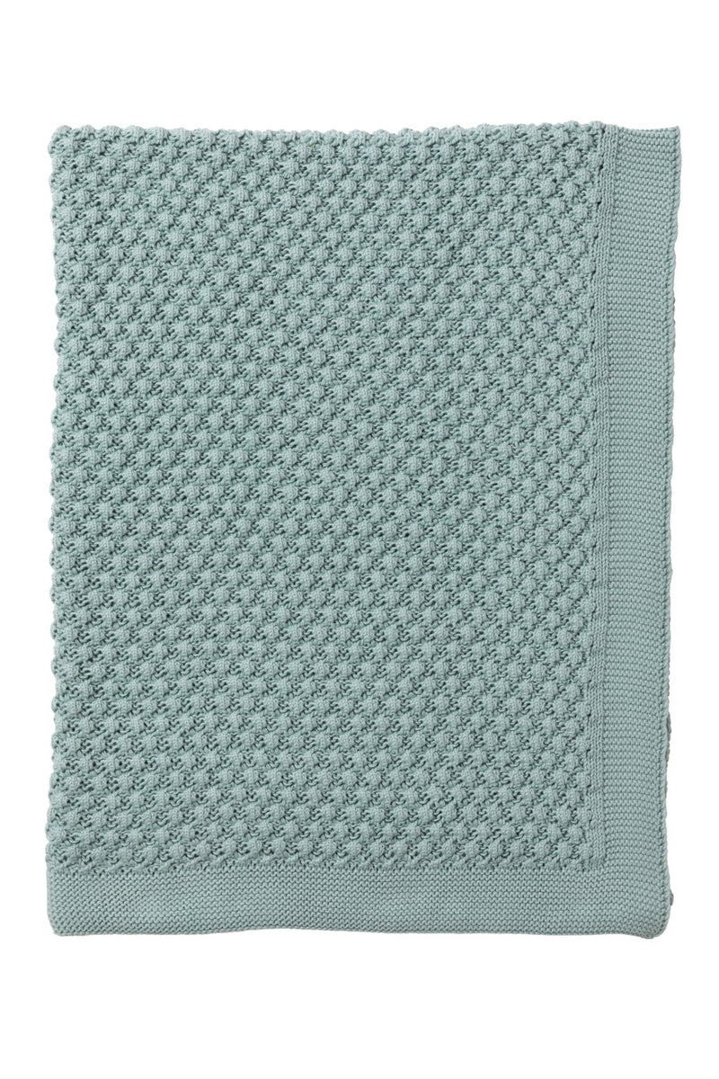 Indus - Mini Popcorn Blanket - Duck Egg