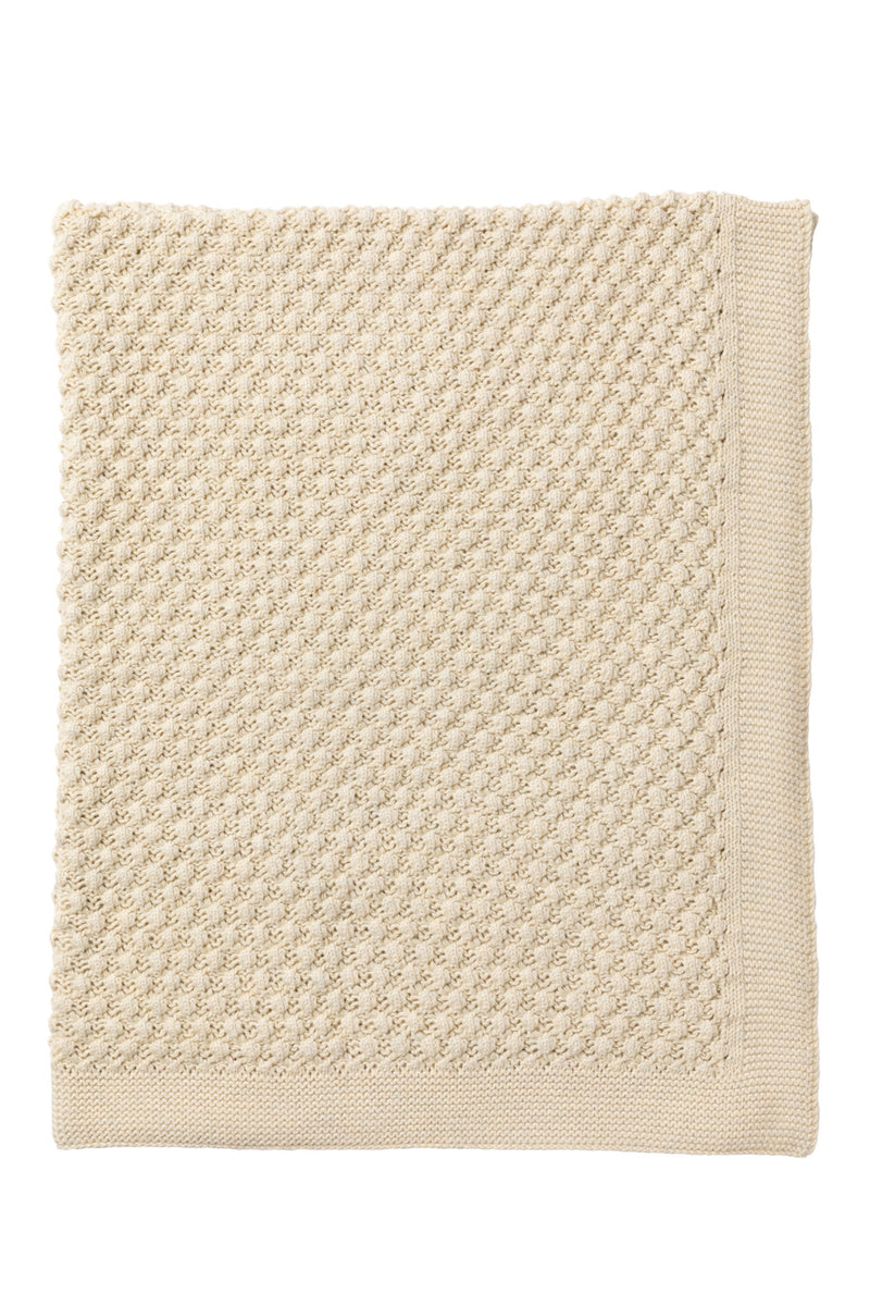 Indus - Mini Popcorn Blanket -Natural