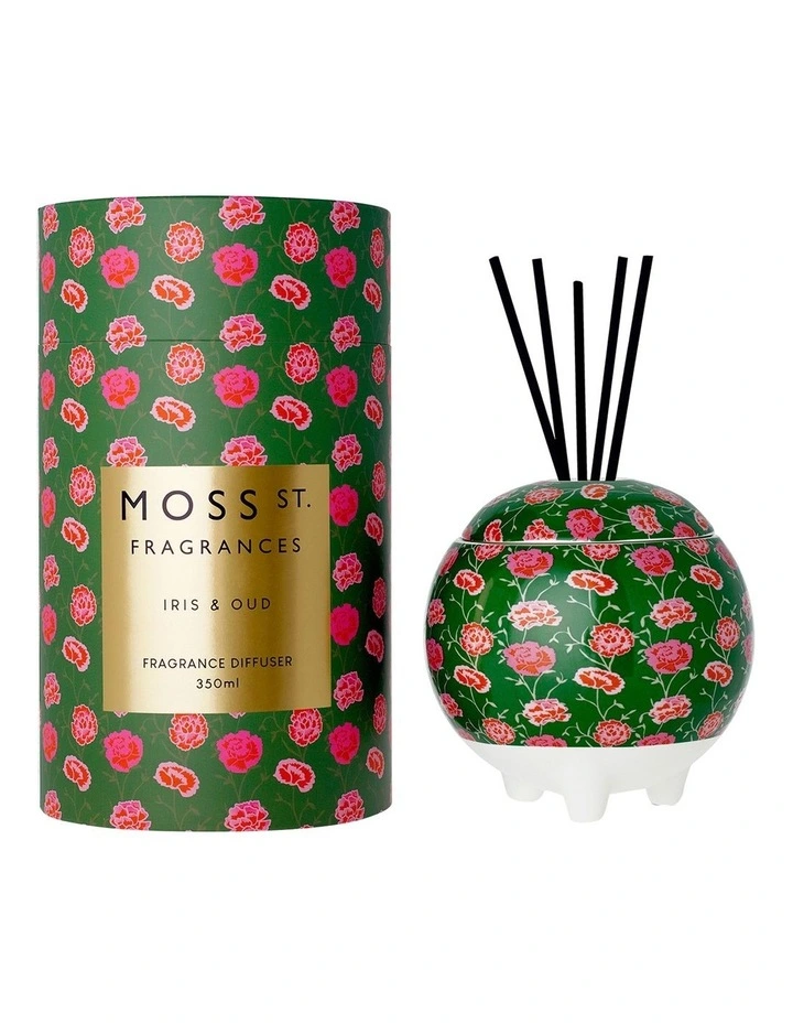 Moss St. - Iris & Oud Ceramic Diffuser 350ml