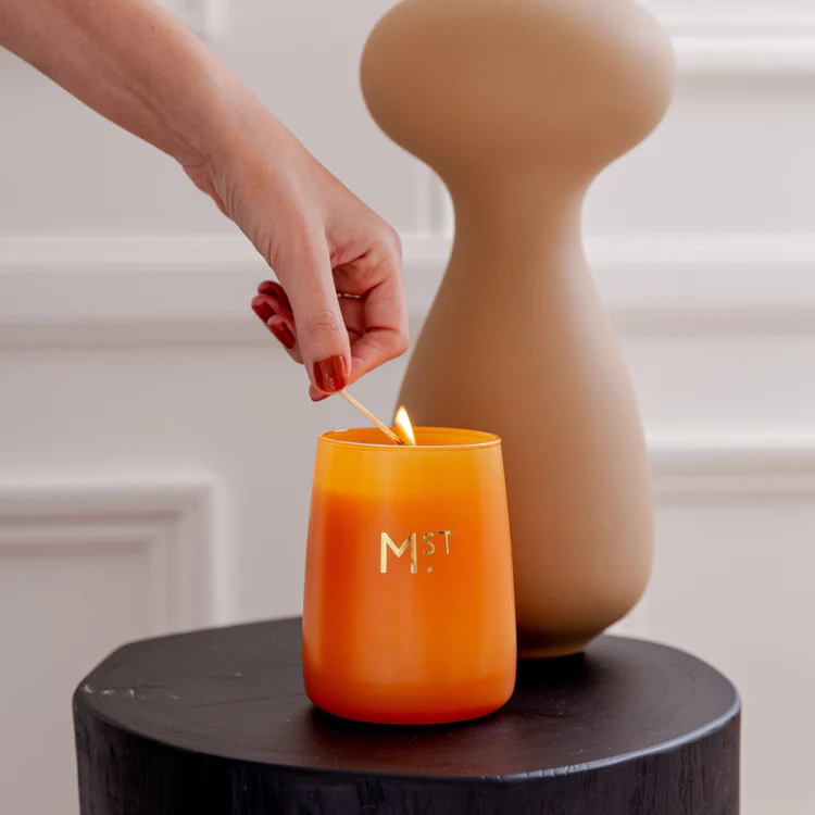 Moss St. - Soy Candle - French Vanilla & Butterscotch 320g