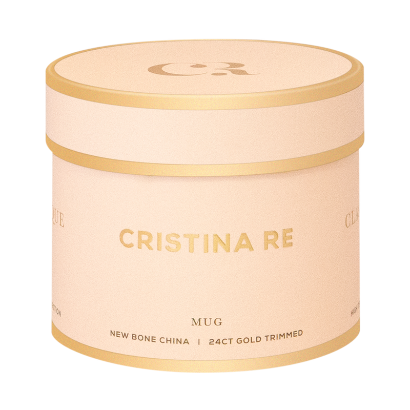 Cristina Re - Mug - Polka Gold Blush