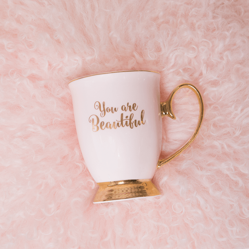 Cristina Re - Mug - You Are Beautiful - Blush