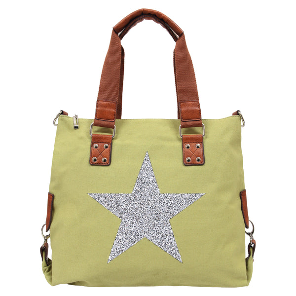 Buy Sassy Duck New Star Power Tote Laguna Green Buy Gift Clothing Footwear Accessories Online Australia Online at the Best Price Free AU Delivery The Online Shopping