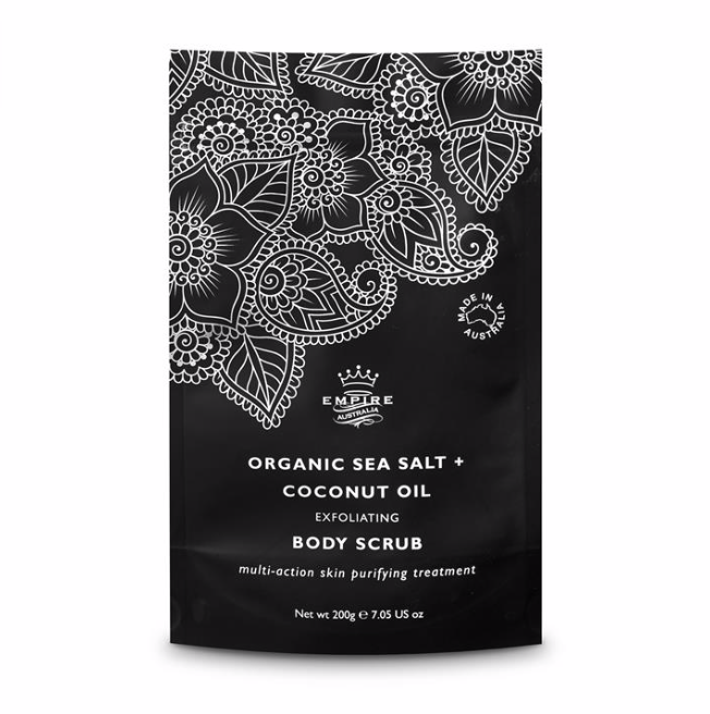 Empire - Organic Sea Salt & Coconut Oil Body Scrub