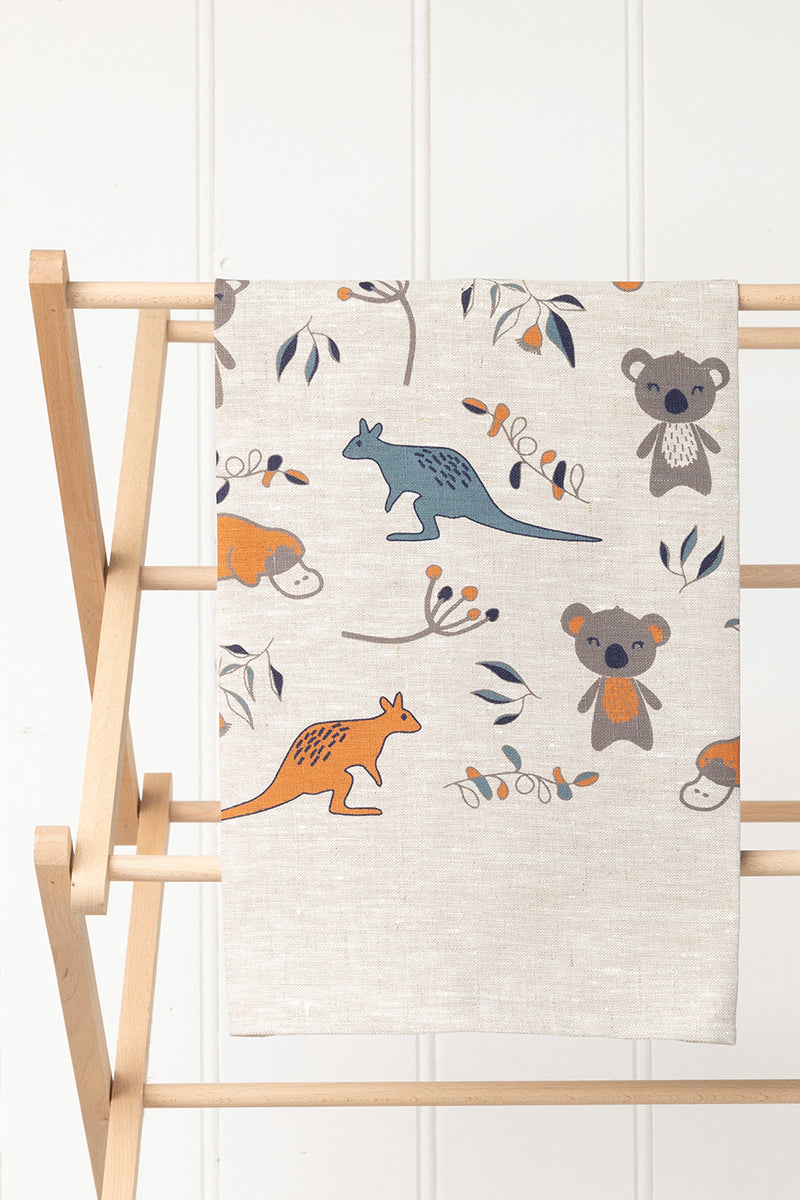 Indus - Outback Linen Tea Towel