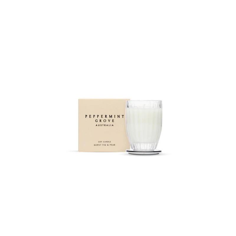 Peppermint Grove - Soy Candle 60g - Burnt Fig & Pear