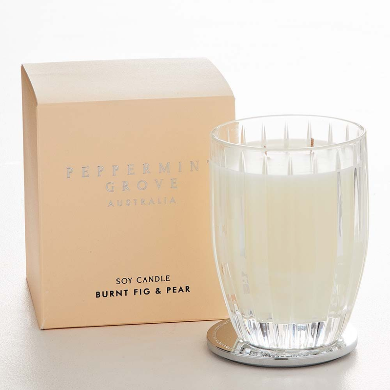 Peppermint Grove - Soy Candle 60g - Burnt Fig & Pear