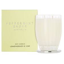 Peppermint Grove - Candle 370g - Lemongrass & Lime