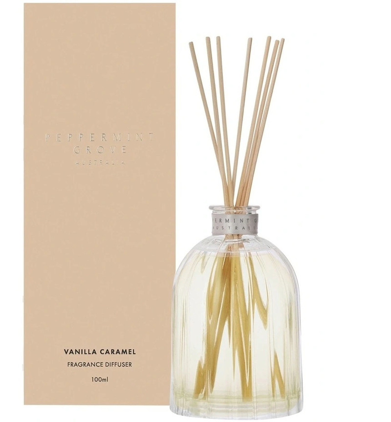 Peppermint Grove - Diffuser 100ml - Vanilla Caramel