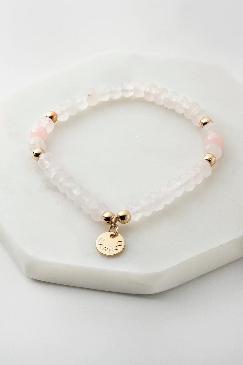 Zafino - Pink Quartz Stone Bracelet